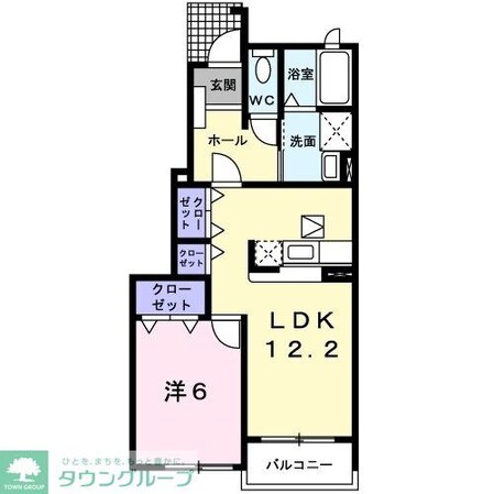 アンソレイエIIIの物件間取画像